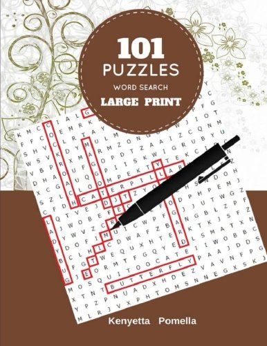101 Puzzles Word Search Large Print: 101 Puzzles All Answer Large Print Leisure & Fun