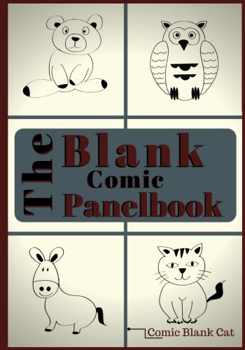 The Blank Comic Panelbook: Vol.9, Blank comic book panel 7" x 10 ", 127 Pages,comic panel, For drawing your own comics, idea and design sketchbook (The Blank Comic Book, Band 9) Film, Art & Culture