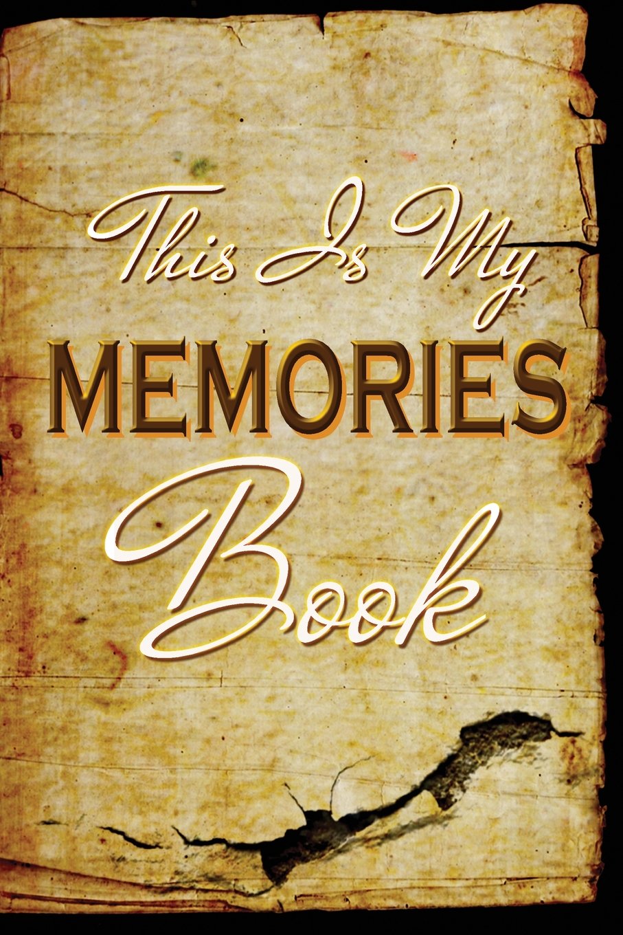This Is My Memories Book: Writing Journal Lined, Diary, Notebook for Men & Women Self-help