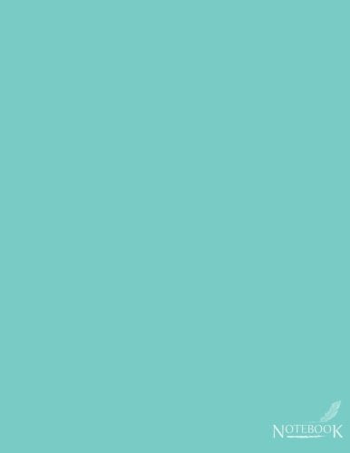 Notebook: 8.5 x 11 Inches 100 Unruled Pages (Absolute Blank), (for Create / Design / storyboard / Artboard / notes / Journal / Composition ), Matte Pastel Color Cover (Pastel 85x11 Series, Band 11) Self-help