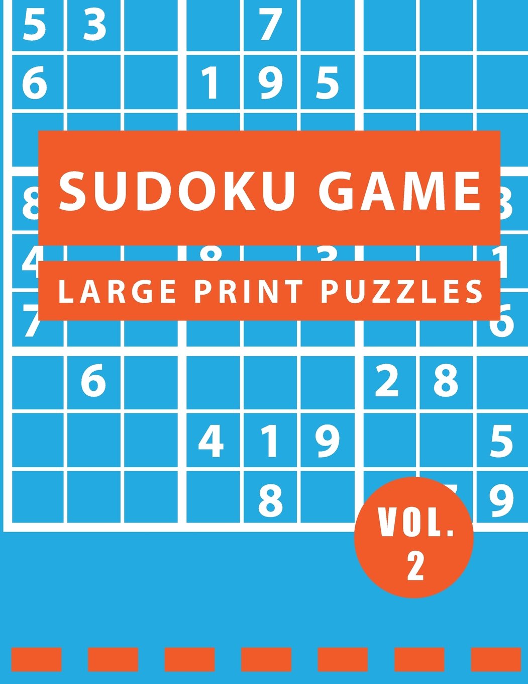 Sudoku Game, Large Print: 50 Sudoku Medium Large Print Puzzles Books (One Per Page Sudoku for adults) Leisure & Fun