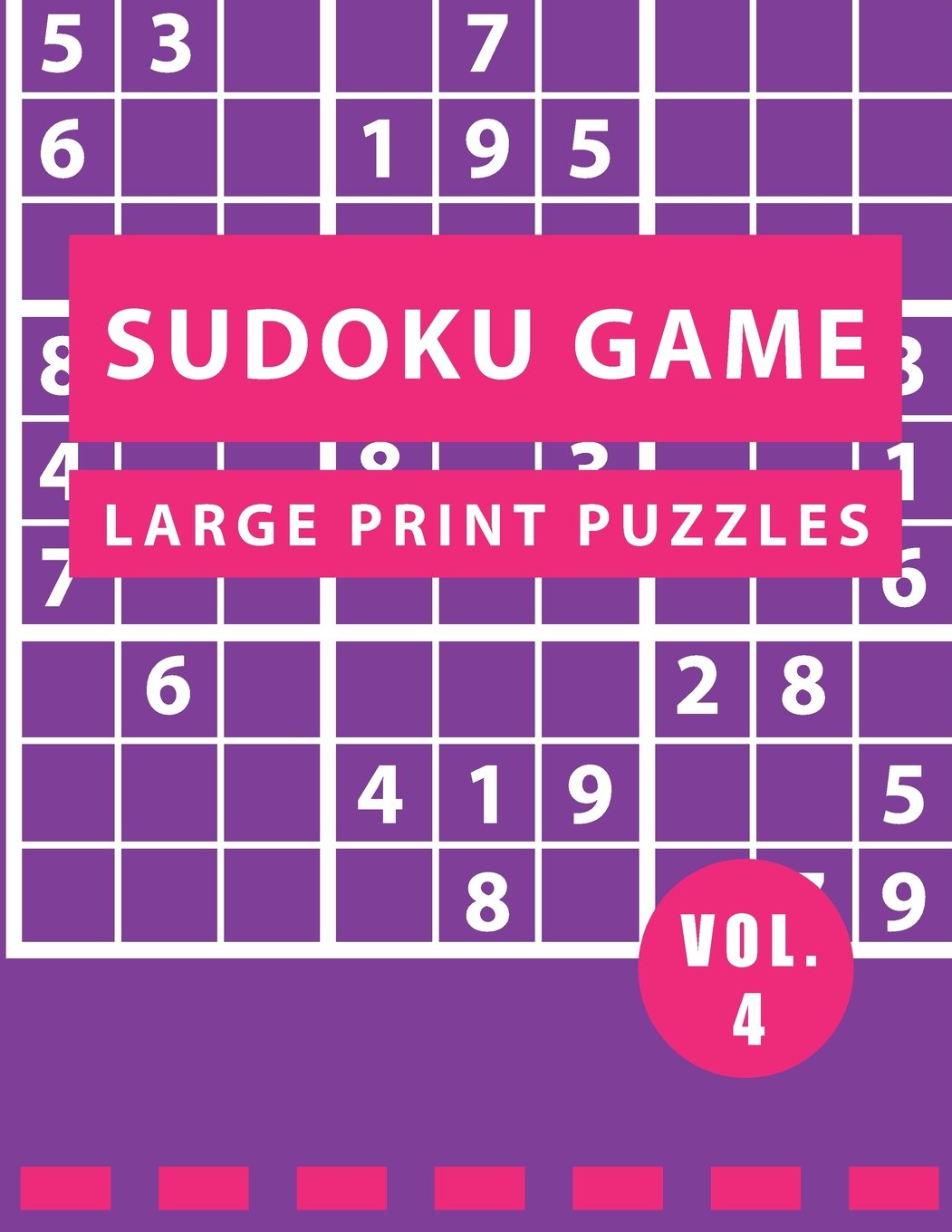 Sudoku Game, Large Print: 50 Sudoku Extreme Large Print Puzzles Books (One Per Page Sudoku for adults) Leisure & Fun