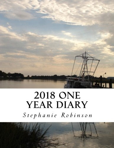 2018 One Year Diary: Daily log your thoughts and ideas into this paperback journal. Reference Books