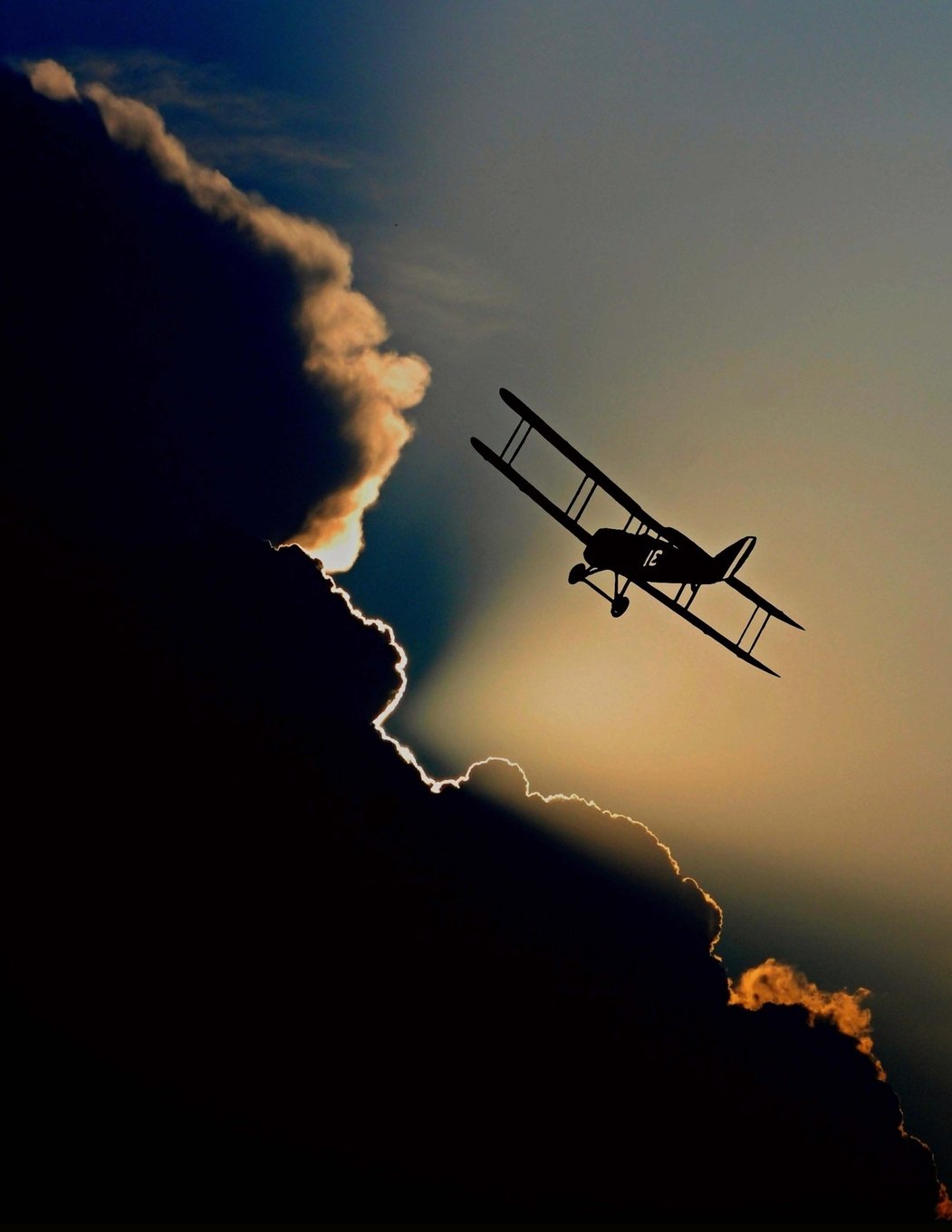 Biplane in the Sky: a Fantasy of Flight Journal: 150 page lined notebook/diary 8.5 X 11 inches Mathematics