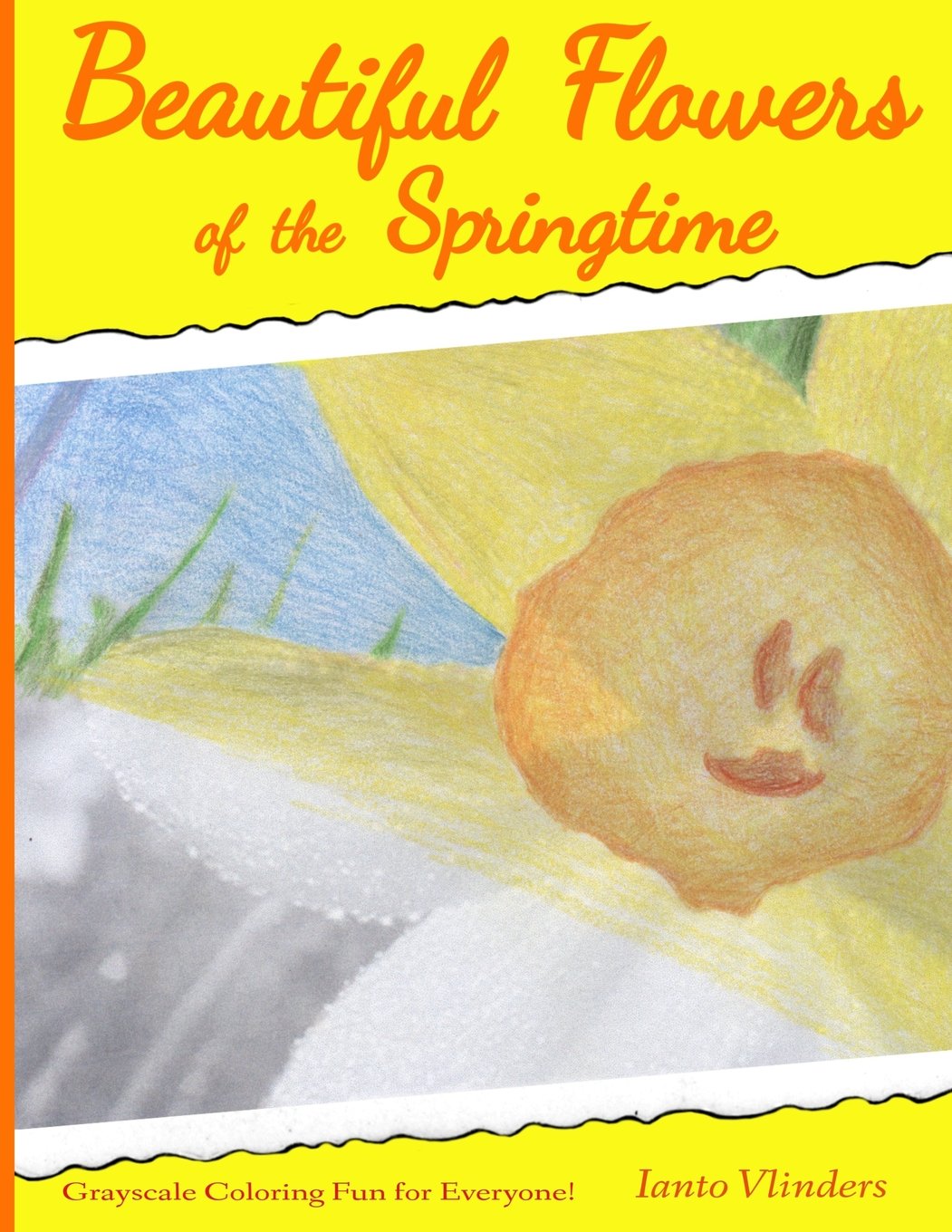 Beautiful Flowers of the Springtime: A Grayscale Photo Coloring Book for Adults (Grayscale Coloring Fun for Everyone!) Hobbies & Crafts