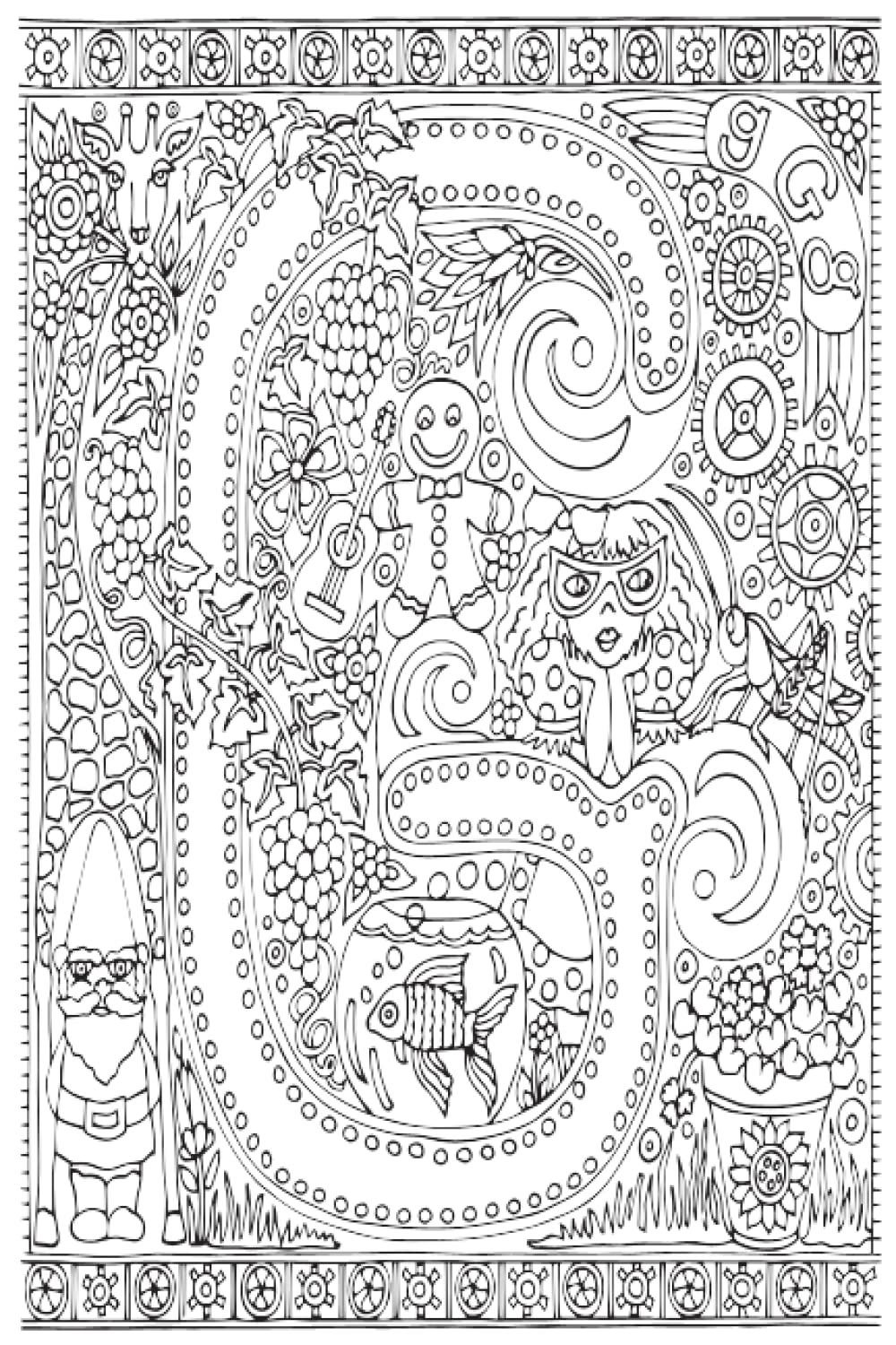 Color My Cover Journal - Creative Alphabet - G: 100 page 6" x 9" Ruled Notebook: Coloring Journal, Blank Notebook, Blank Journal, Lined Notebook, Blank Diary Media & Communication