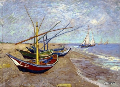 Retirement: Happy Retirement Guestbook | Painting of Vincent Van Gogh |Memories|Diary 8.25 X 6 ,100 Pages (Volume 11) Business, Finance & Career