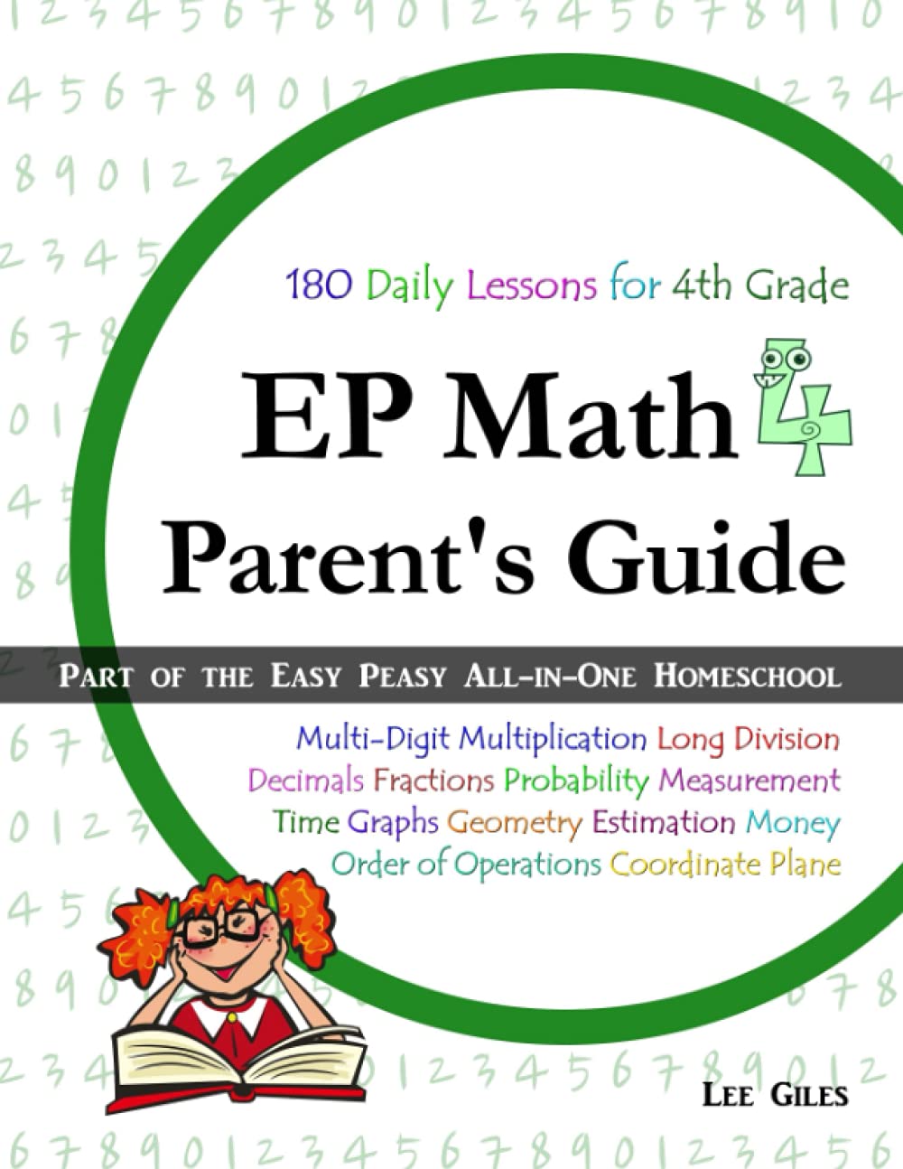 EP Math 4 Parent's Guide: Part of the Easy Peasy All-in-One Homeschool Study Guides