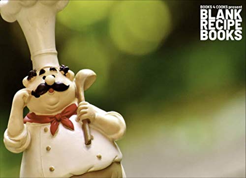 Books 4 Cooks Blank Recipe Book: Blank Recipe Cooking Journal 105 Pages 8.25"x6" Matte Cover Finish Book 06 Cooking & Enjoying