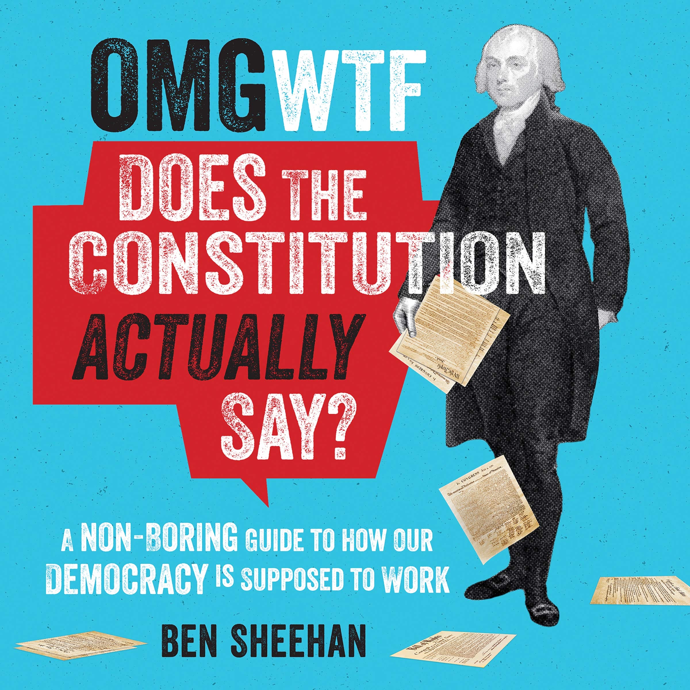 OMG WTF Does the Constitution Actually Say?: A Non-Boring Guide to How Our Democracy Is Supposed to Work Social Sciences