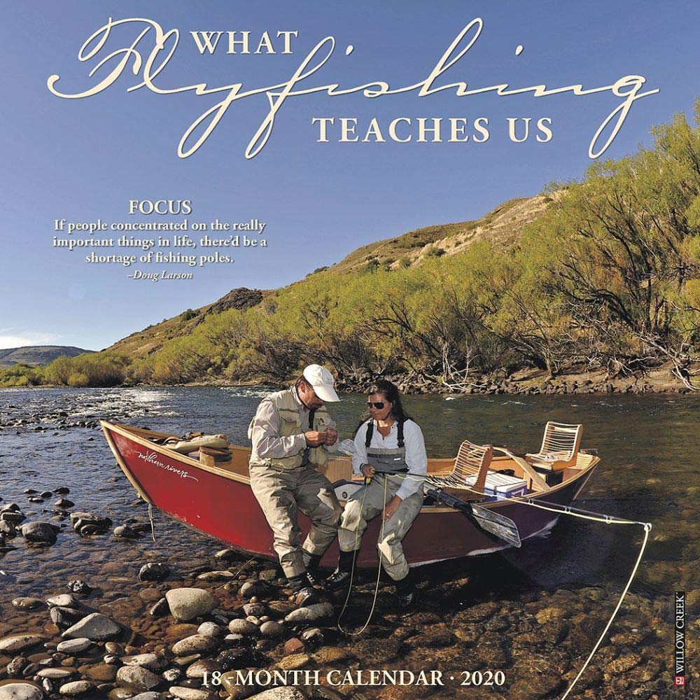 What Fly Fishing Teaches Us 2020 Wall Calendar Mathematics