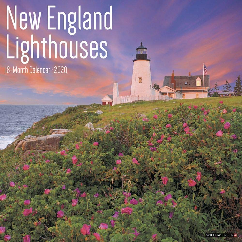 New England Lighthouses 2020 Calendar Travel