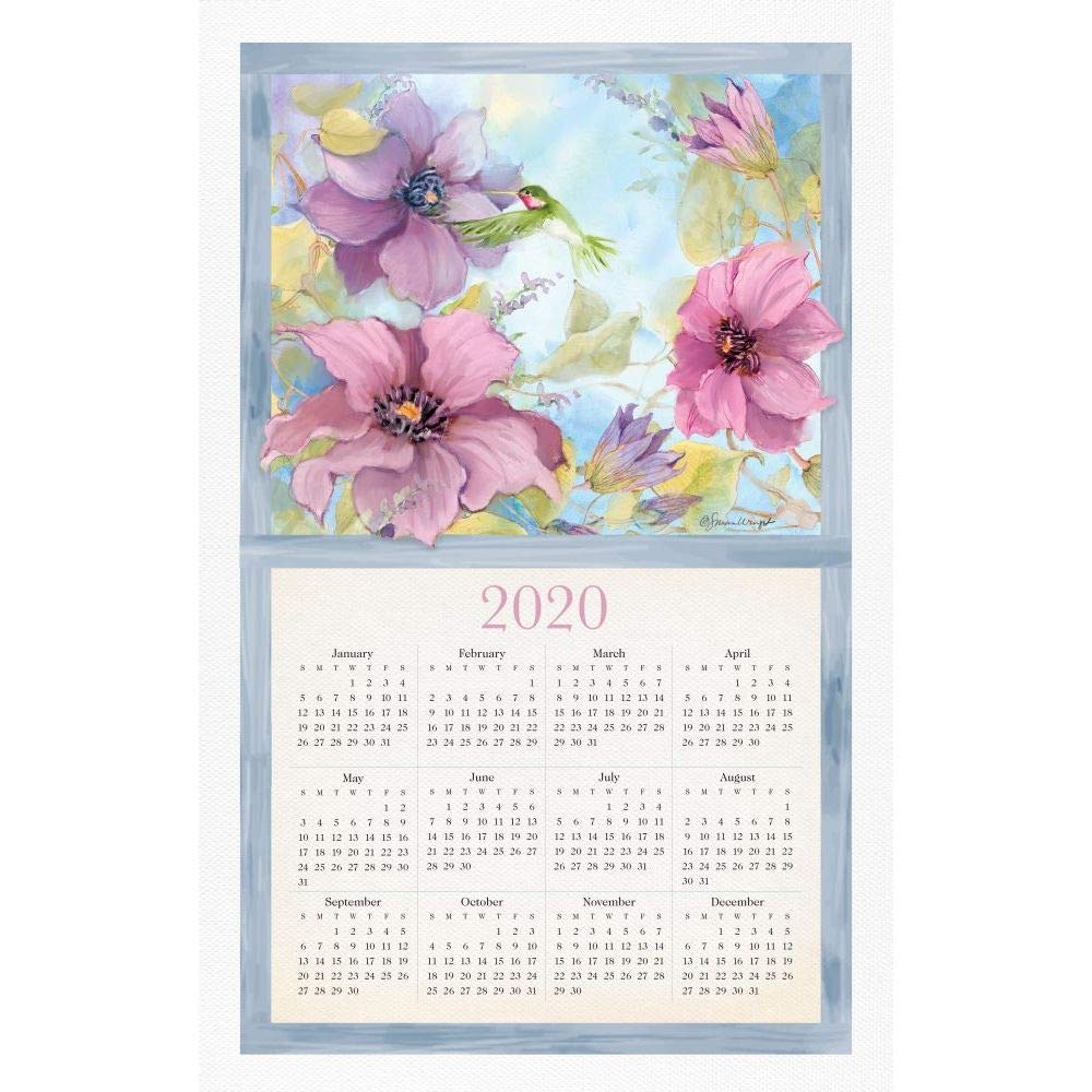 Nature's Palette 2020 Calendar Towel Mathematics
