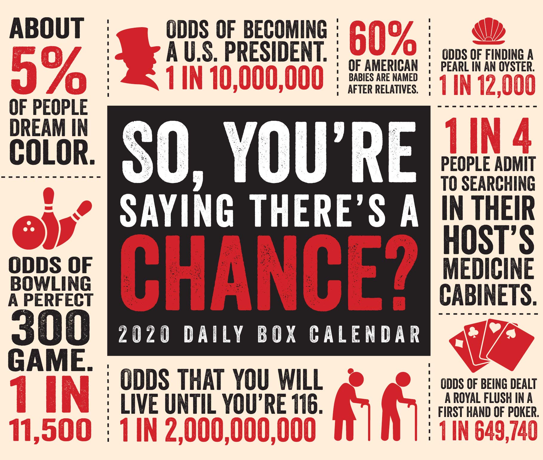 So You're Saying There's a Chance? 2020 Calendar Calendars
