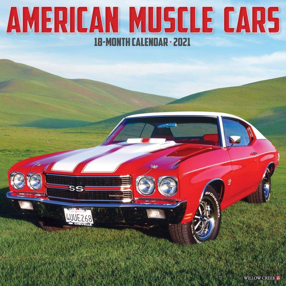 American Muscle Cars 2021 Calendar Business & Technology