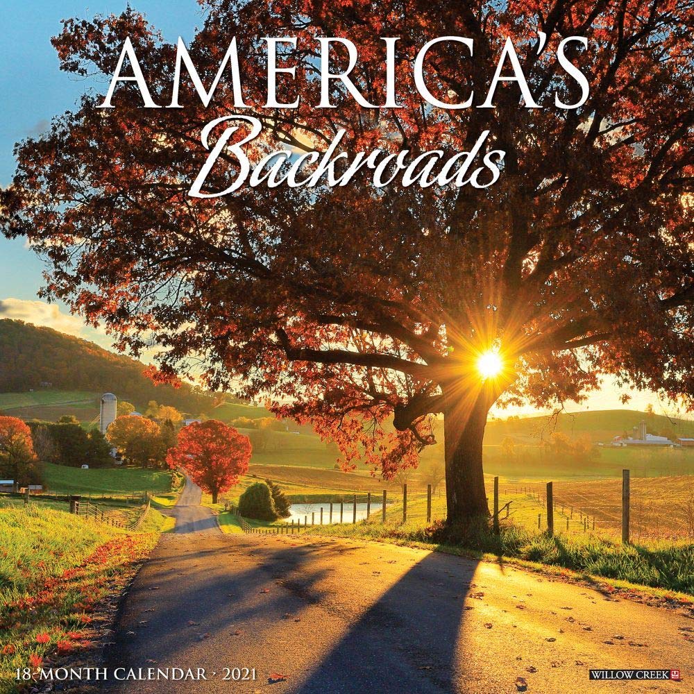 America's Backroads 2021 Calendar Travel