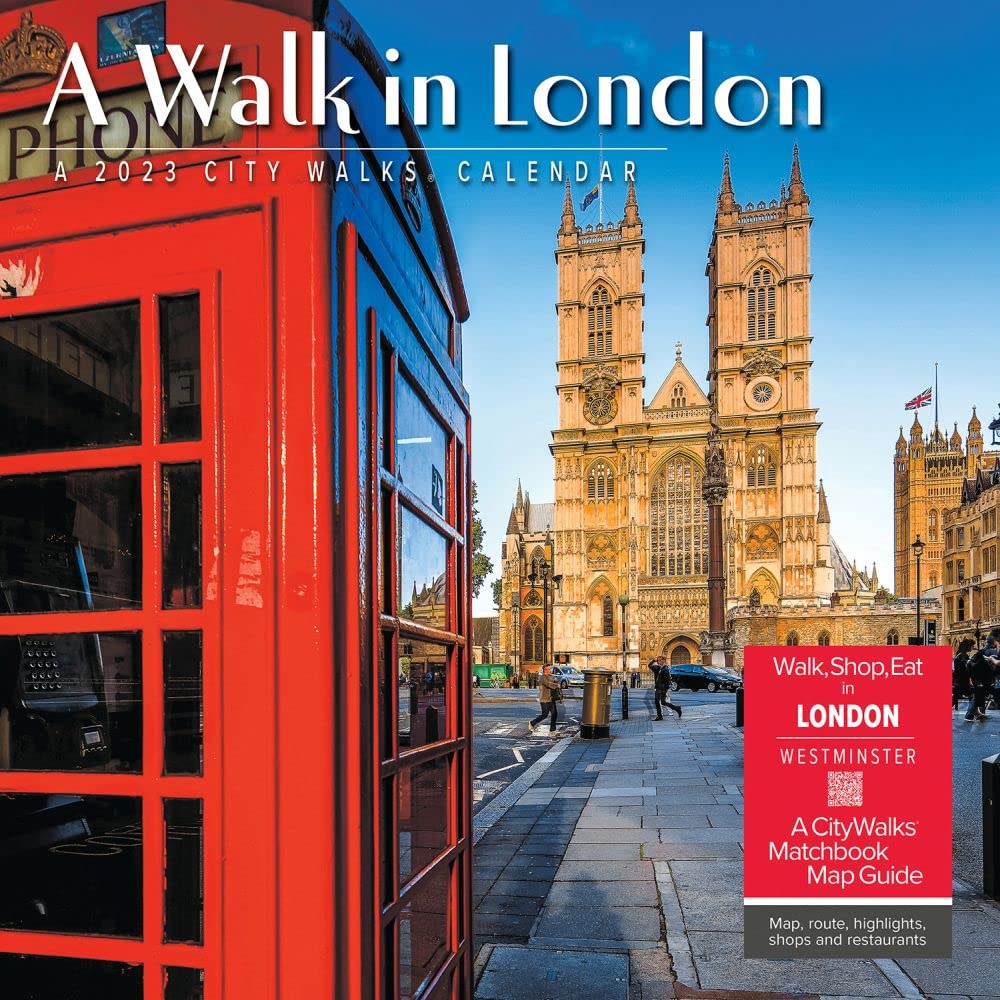 A Walk in London 2023 Wall Calendar Business & Technology