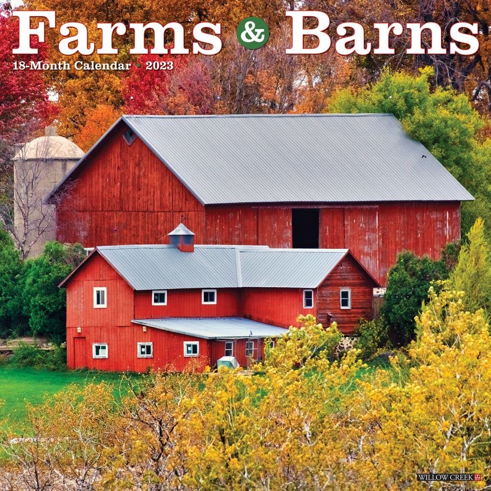 Farms & Barns 2023 Wall Calendar Photography