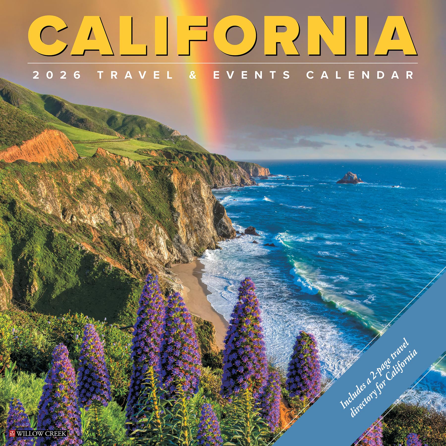 California 2026 12 X 12 Wall Calendar Leisure, Home & Garden