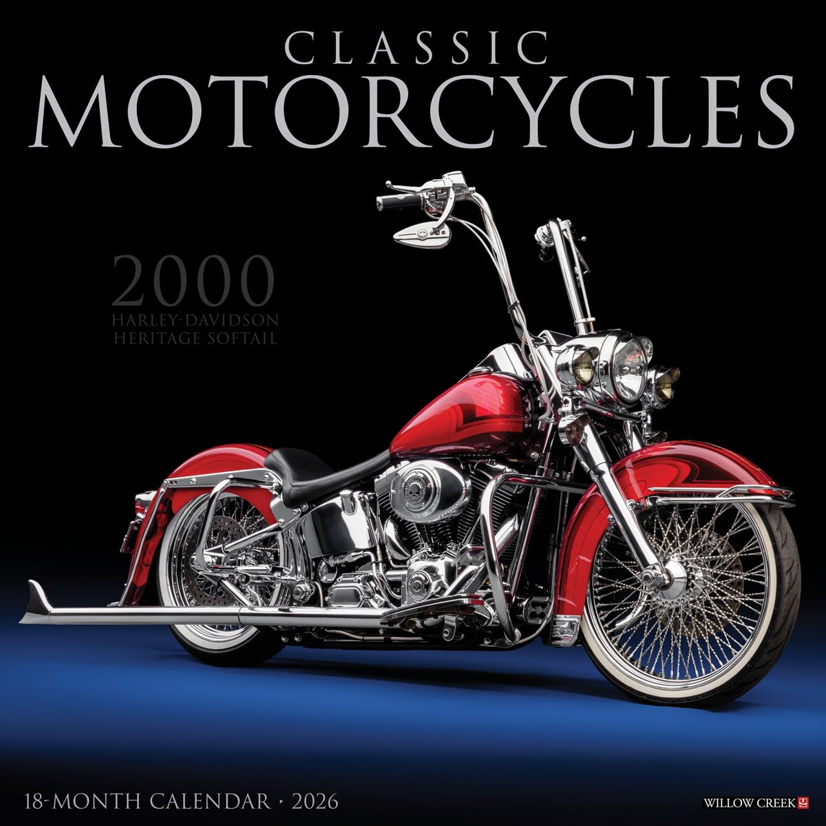 Classic Motorcycles 2026 12 X 12 Wall Calendar Hobbies & Crafts
