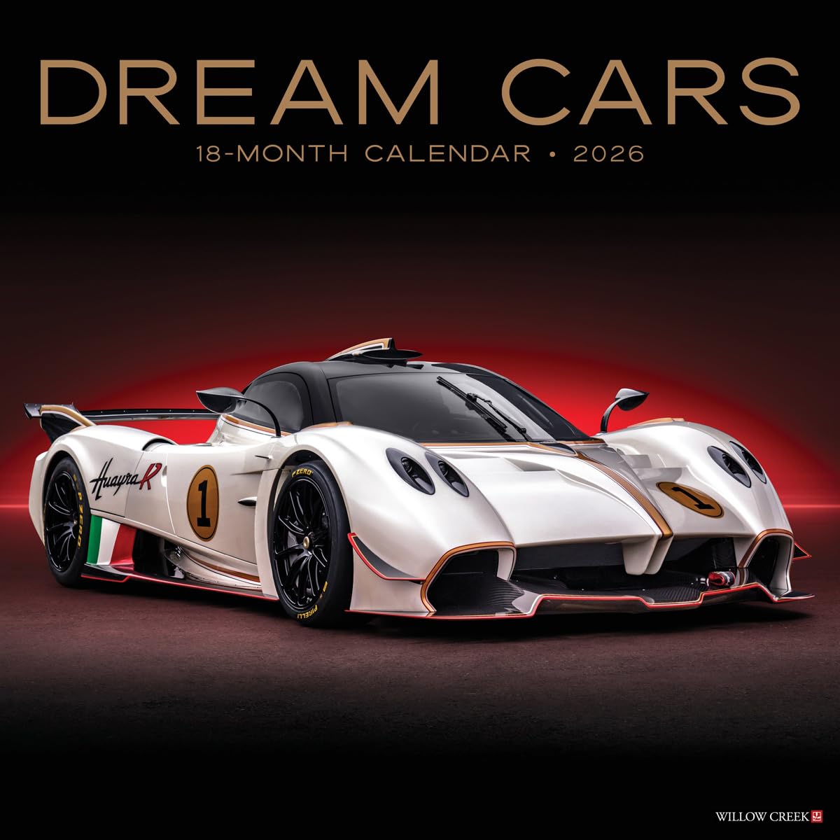 Dream Cars 2026 12 X 12 Wall Calendar Leisure, Home & Garden