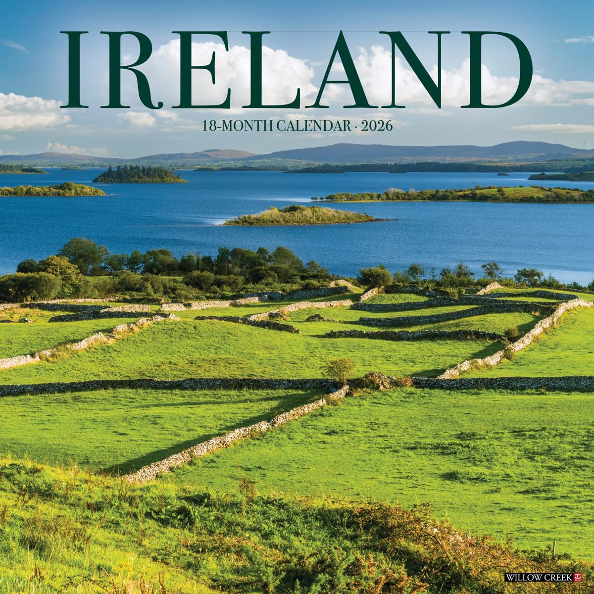 Ireland 2026 12 X 12 Wall Calendar Leisure, Home & Garden