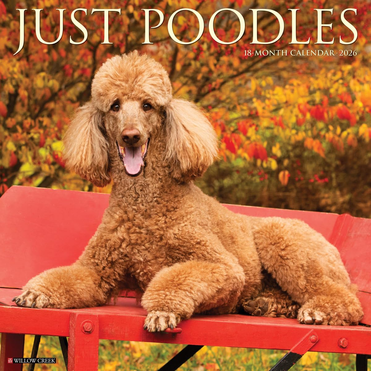 Poodles 2026 12 X 12 Wall Calendar Pets