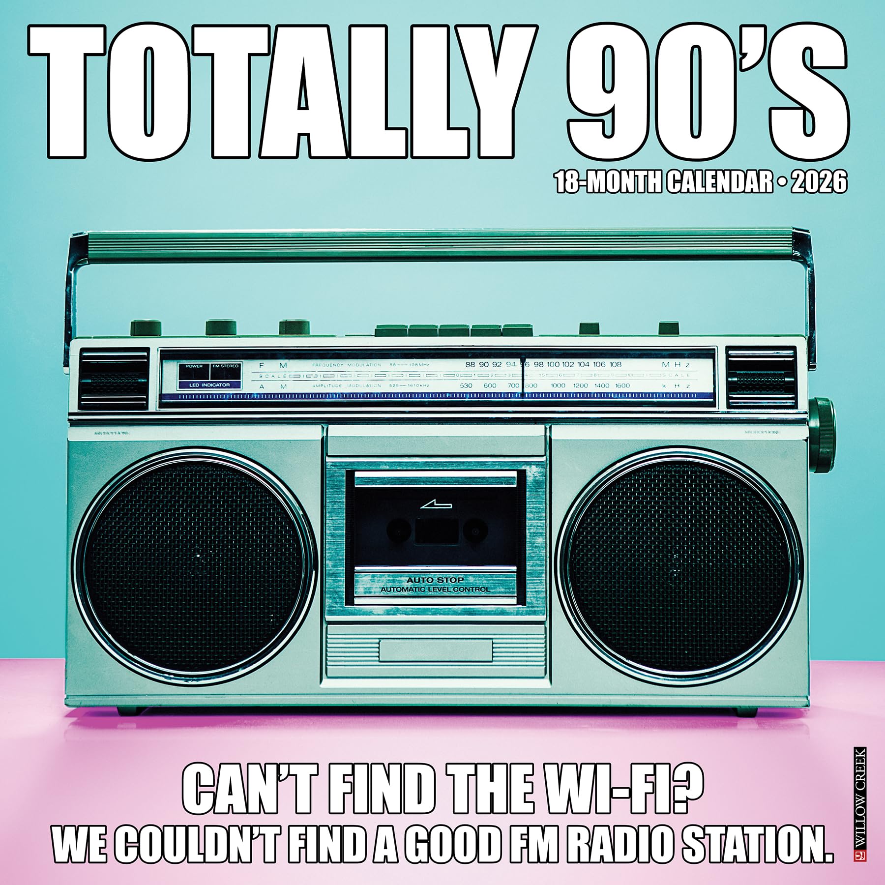 Totally 90s 2026 12 X 12 Wall Calendar Calendars
