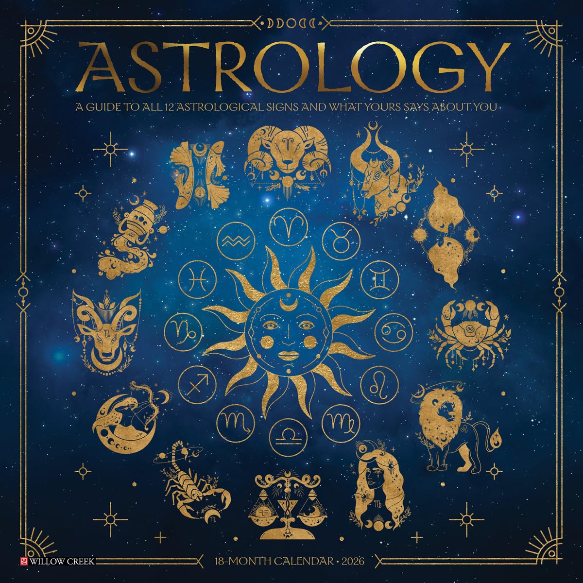 Astrology 2026 12 X 12 Wall Calendar Calendars