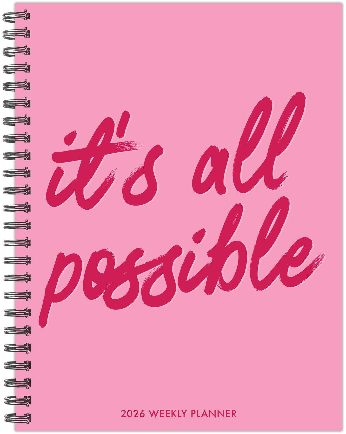 It's All Possible 2026 6.5 X 8.5 Weekly Monthly Softcover Planner Arts & Music