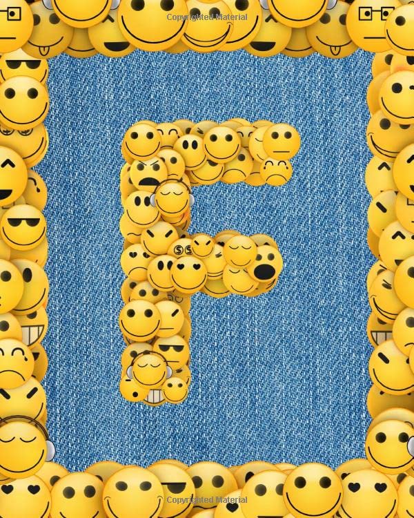 F (Kids Monogrammed Journals, Band 6) Reading Aloud & Learning to Read