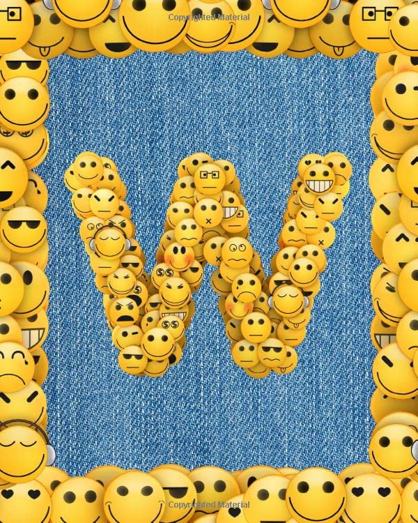 W (Kids Monogrammed Journals, Band 23) Tiptoi & Games