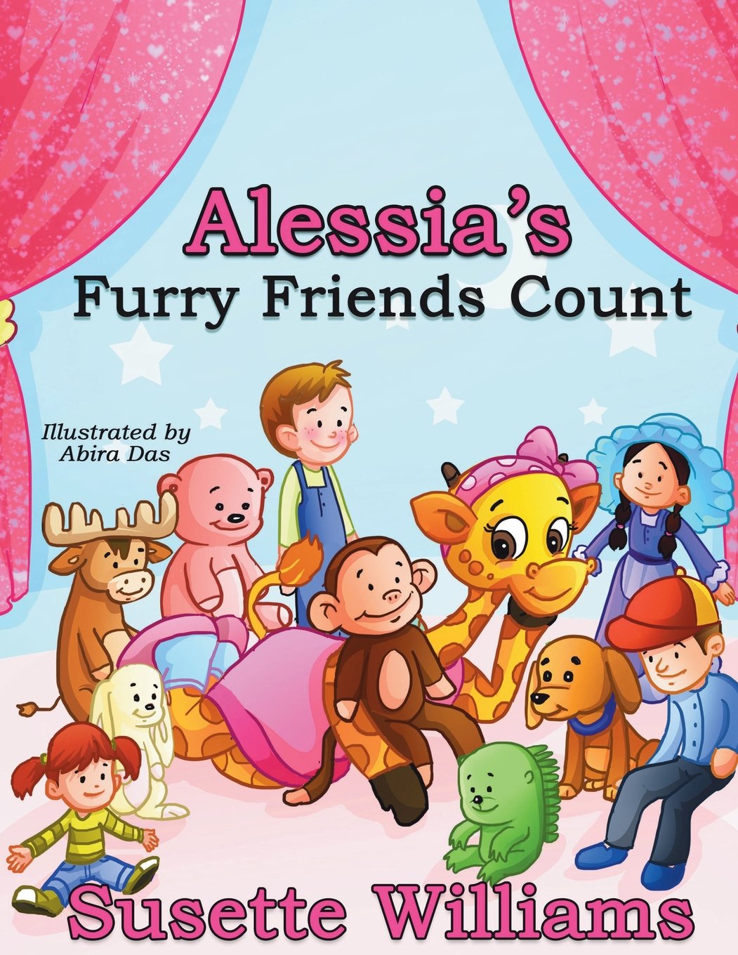 Alessia's Furry Friends Count (PERSONALIZED PICTURE BOOKS, Band 15) Non-fiction