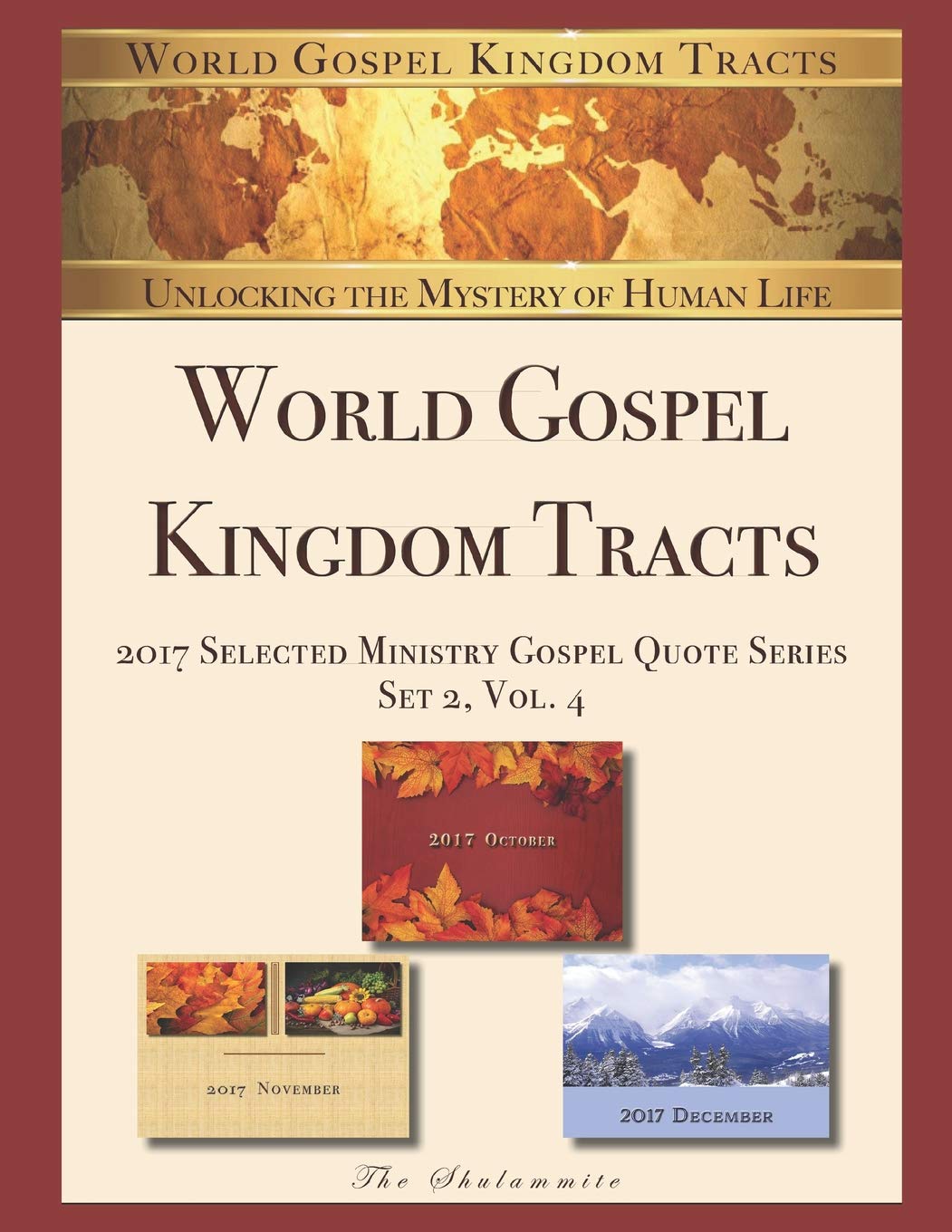 World Gospel Kingdom Tracts: 2017 Selected Ministry Gospel Quote Series, Set 2 (Quarterly Series, Vol. 4, Band 4) Social Sciences