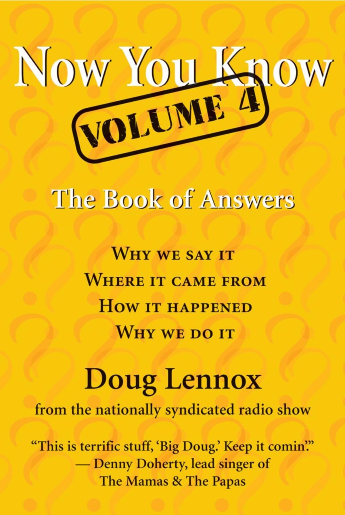 Product Image: Now You Know, Volume 4