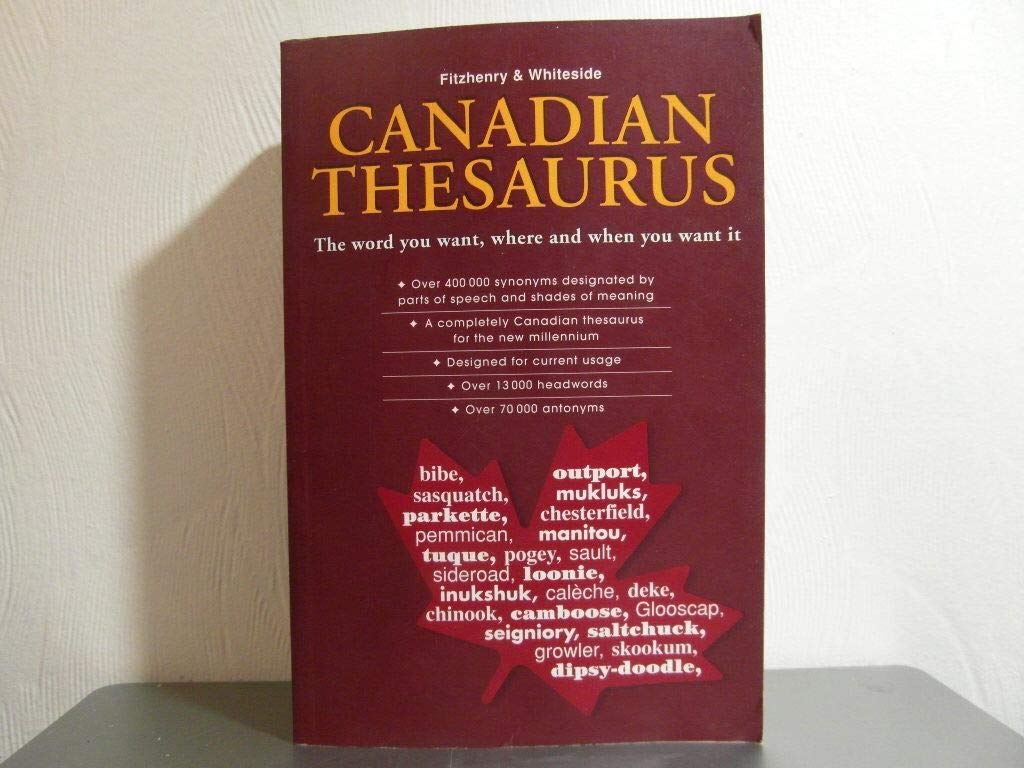 Fitzhenry & Whiteside Canadian Thesaurus book