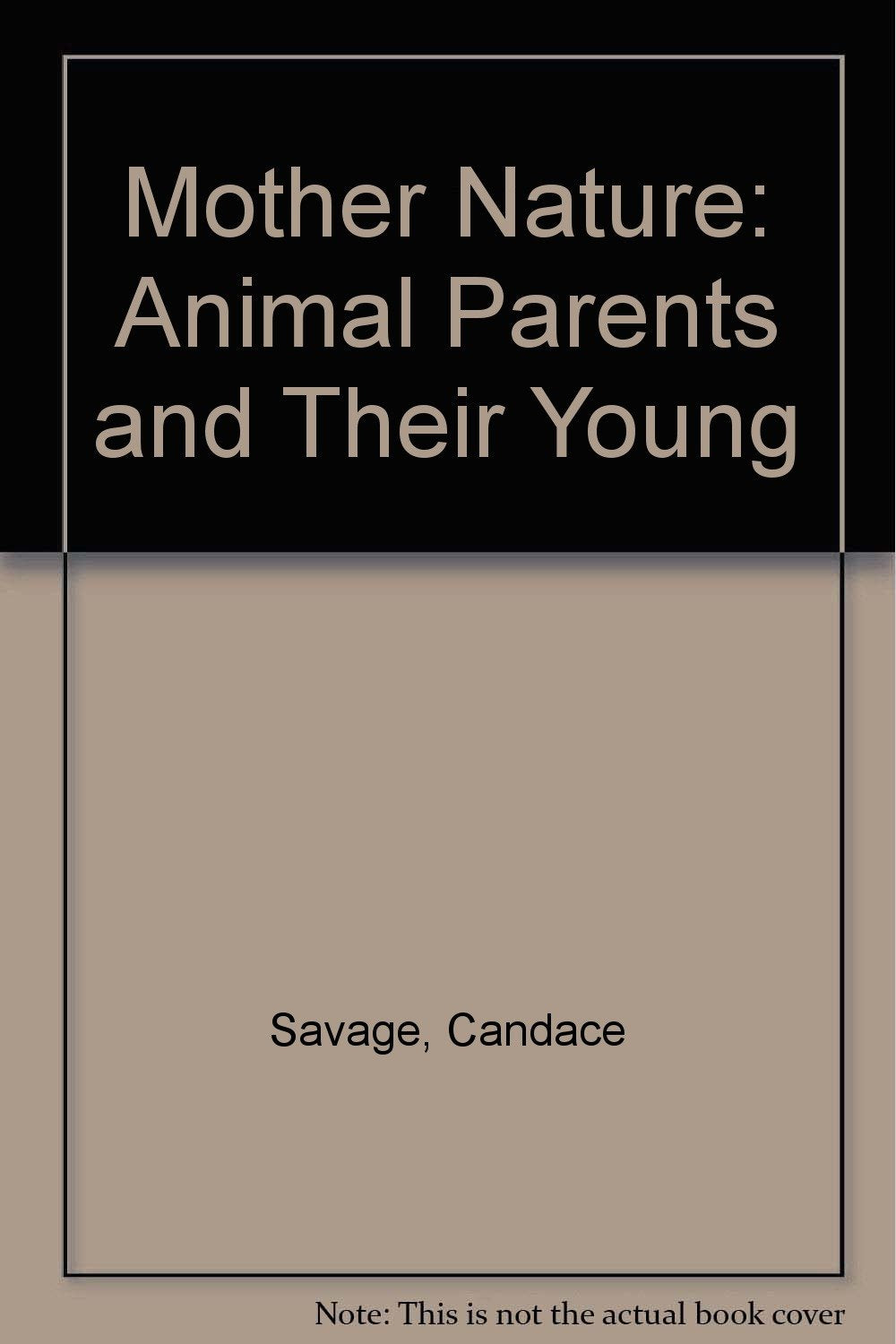 Mother Nature: Animal Parents and Their Young book