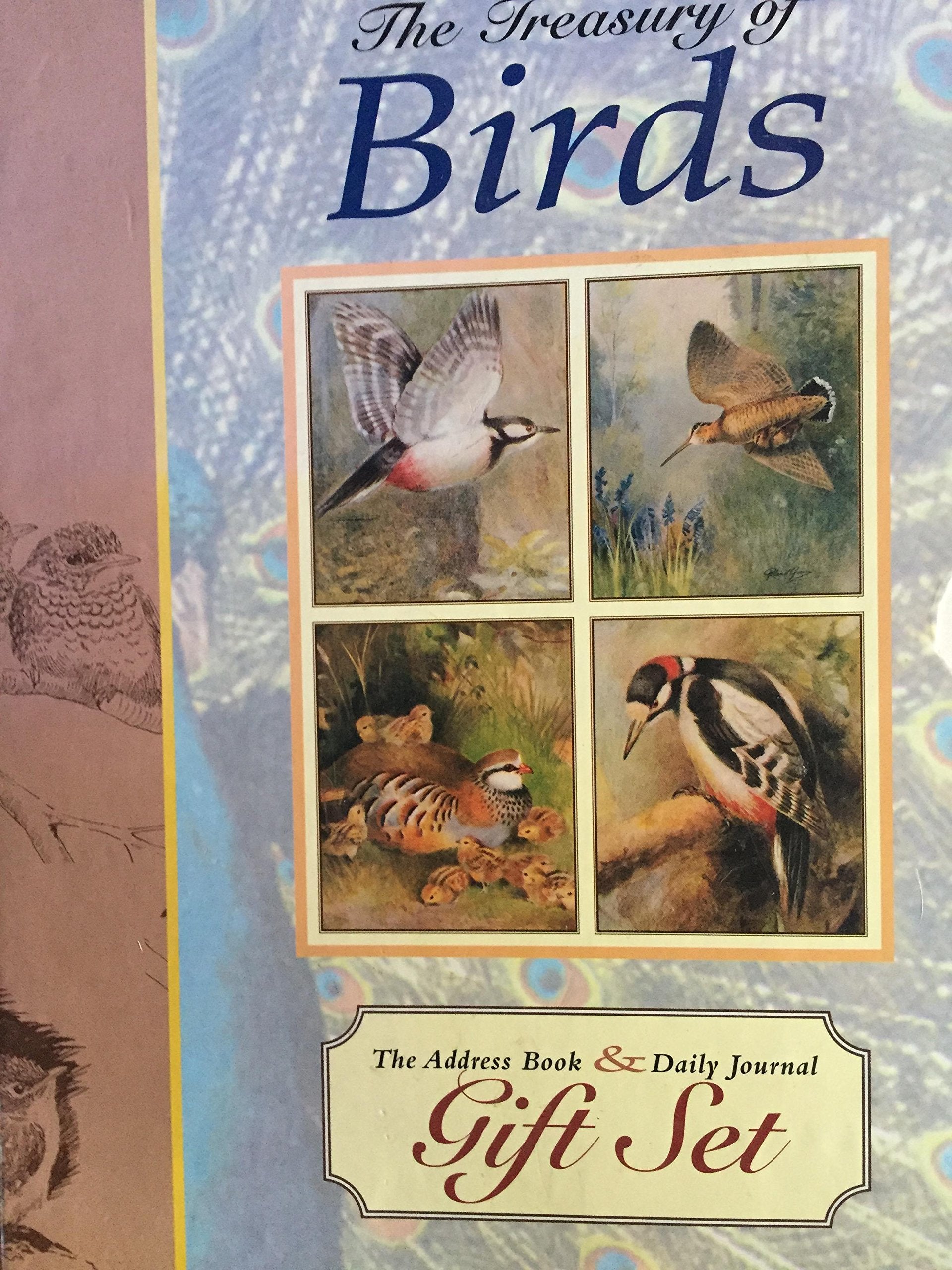 The Treasury of Birds Gift Set (The Address Book and Daily Journal) Books