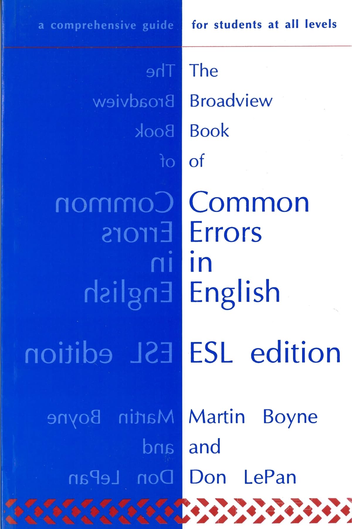 The Broadview Book of Common Errors in English: An Esl Guide book