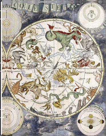 Paperblanks Celestial Planisphere (Handstiched Traveller Series) Books