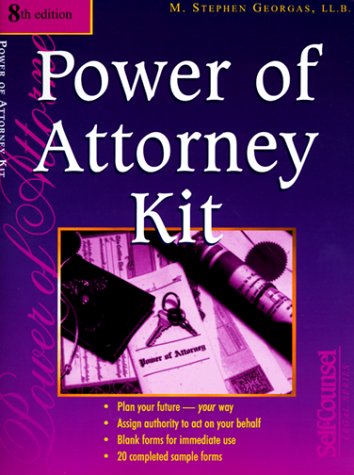 Power of Attorney Kit: A Do-It-Yourself Guide for Canadians Law