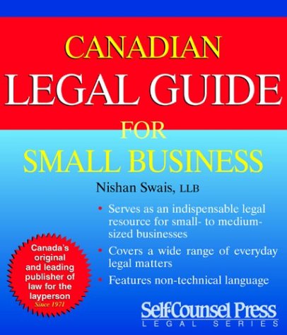 Canadian Legal Guide for Small Business Books