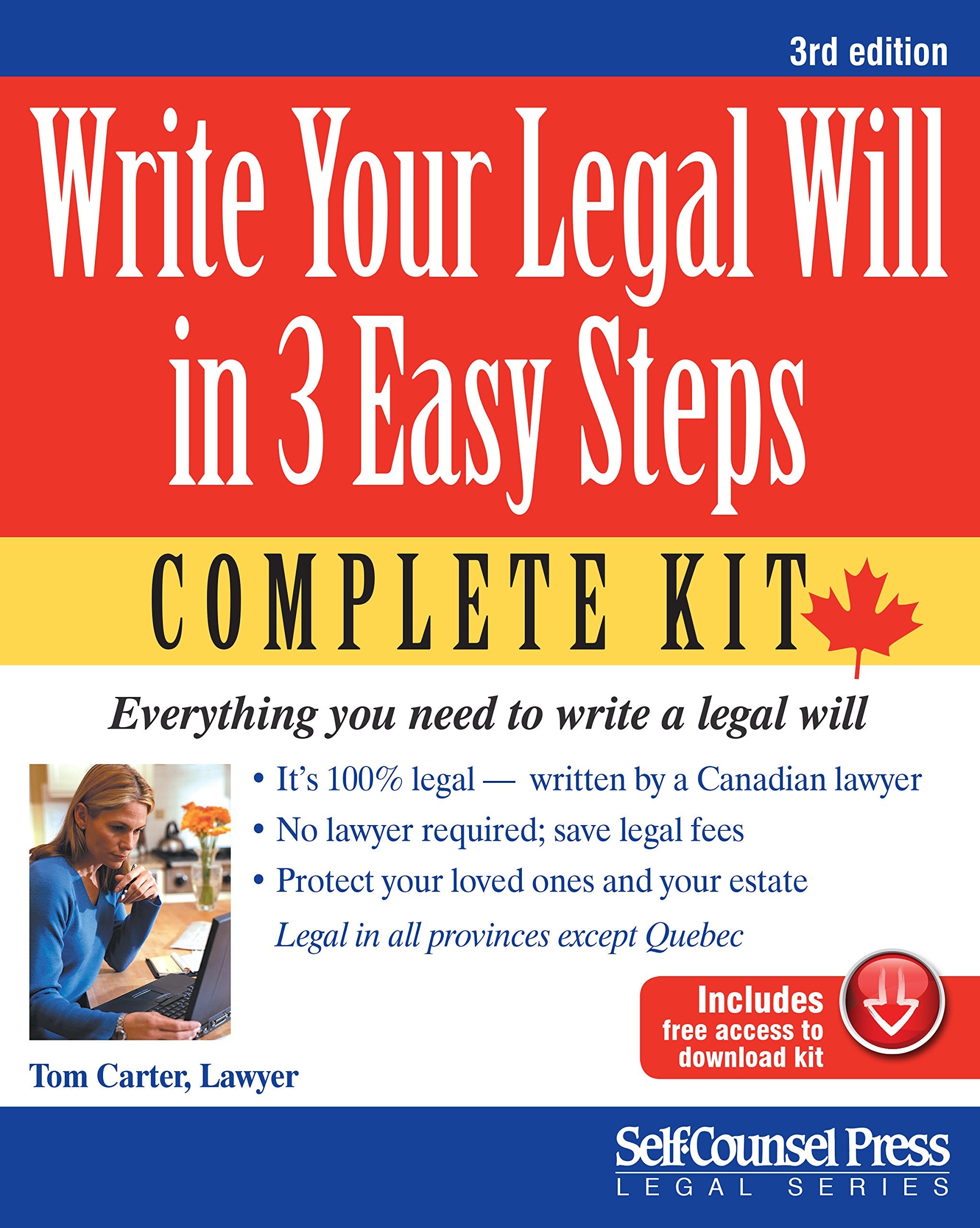 Write Your Legal Will in 3 Easy Steps: Everything you need to write a legal will Books