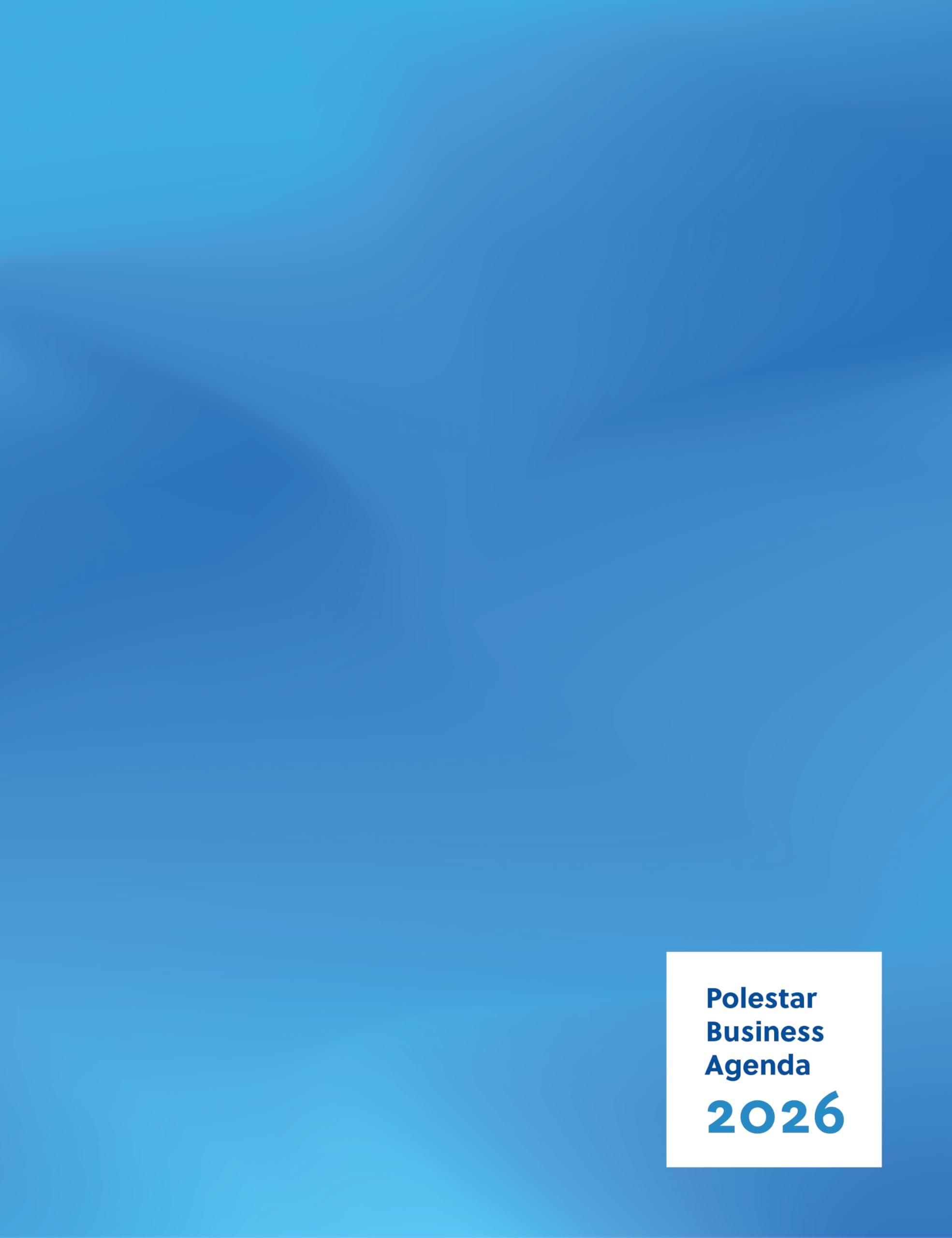 Polestar Business Agenda 2026: Creative time-management Business, Finance & Career