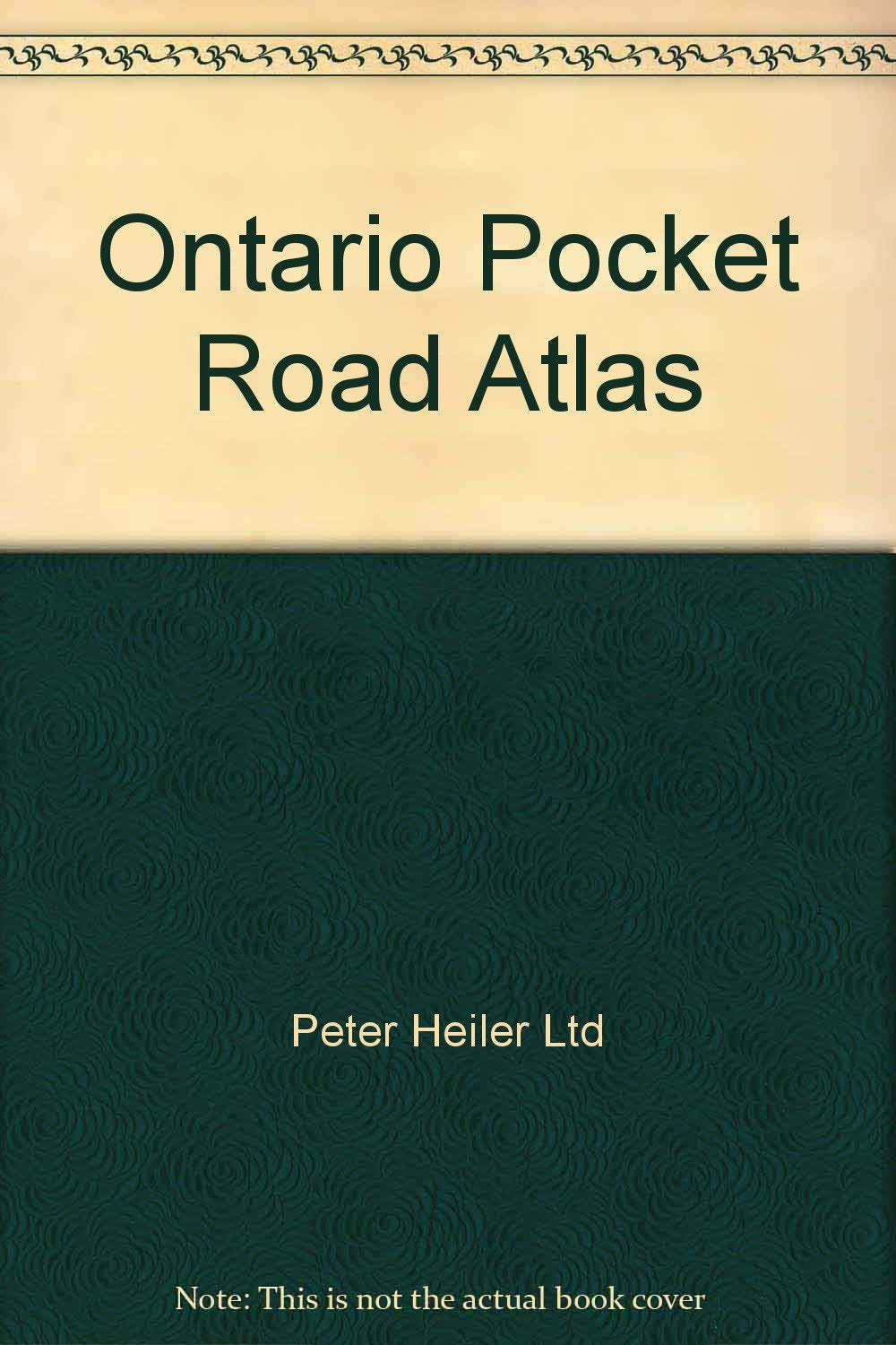 Ontario Pocket Road Atlas book