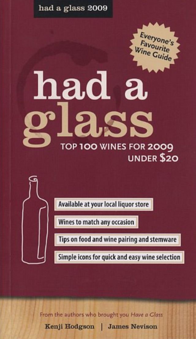 Had a Glass: Top 100 Wines for 2009 Under $20 Cooking & Enjoying