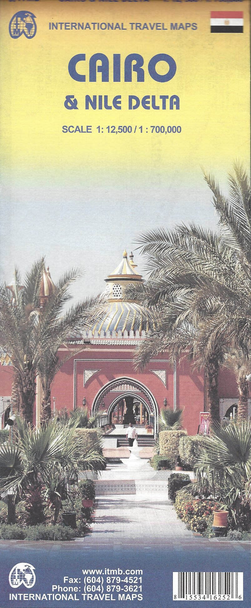 International Travel Map ITM Cairo & Nile Delta. International Travel Map ITM Nile Delta & Cairo Leisure, Home & Garden
