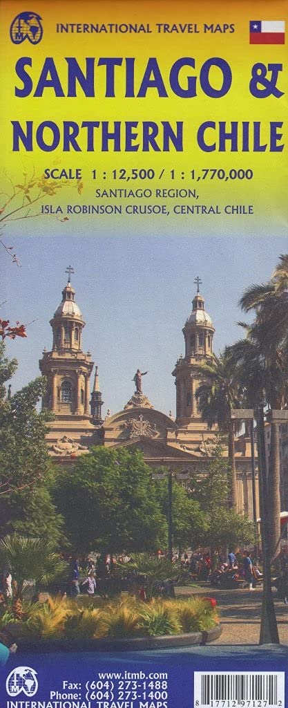 Santiago de Chile 1 : 12 500 / Central Cile 1 : 720 000 Leisure, Home & Garden