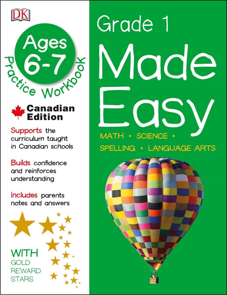 Made Easy Grade 1: Math Science Spelling Language Arts Tiptoi & Games