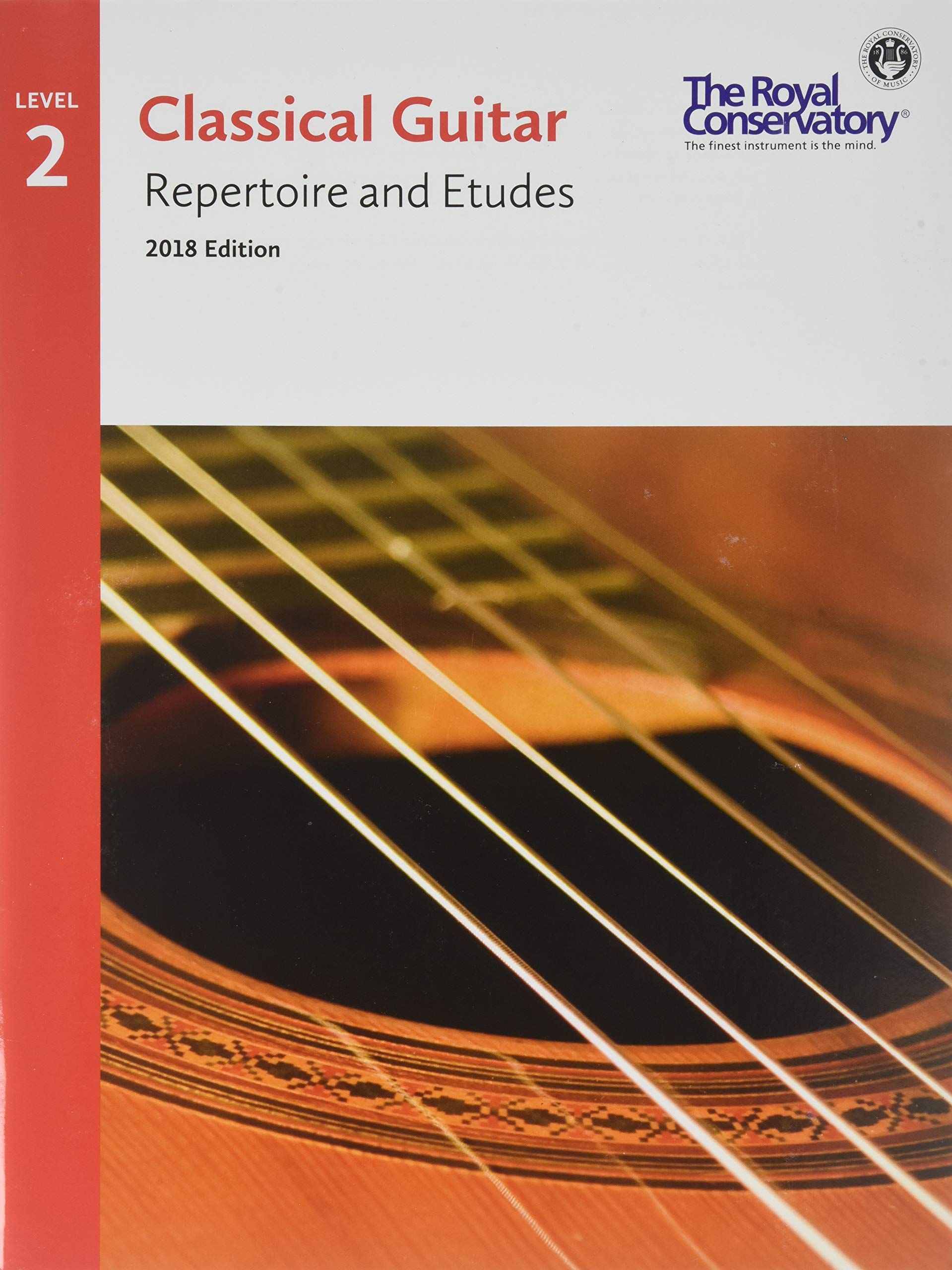 G5R02 - Classical Guitar Repertoire and Etudes - The Royal Conservatory 2018 - Level 2 Sheet Music